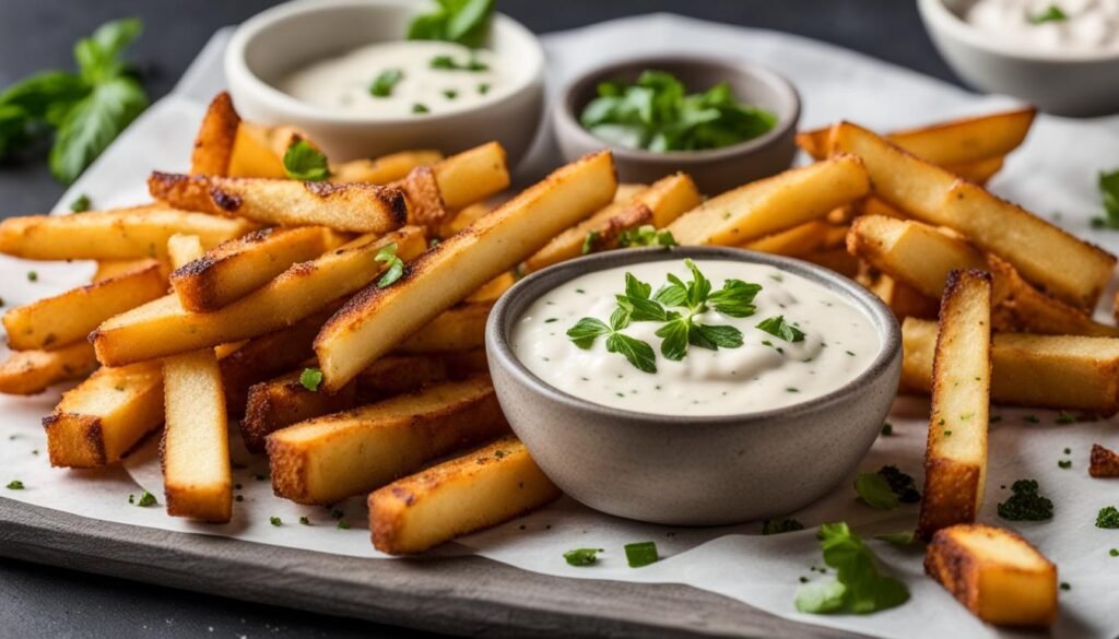 halloumi fries with dipping sauce halloumi fries with dipping sauce