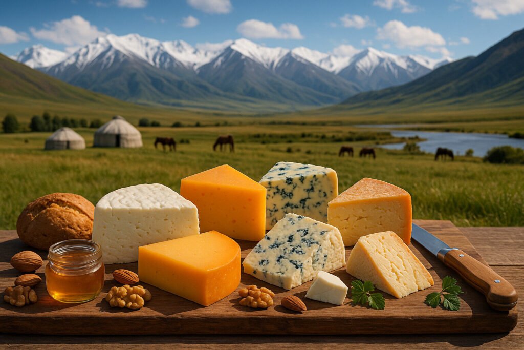 Central Asia cheese
