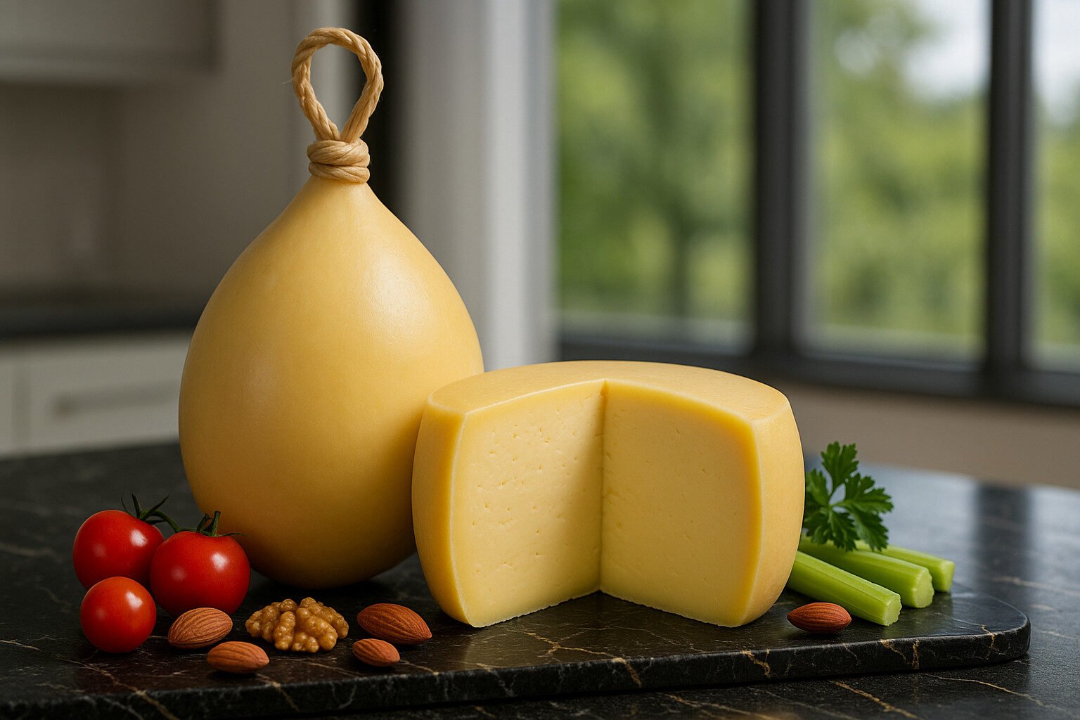Provolone Roses Provolone Cheese: Distinctive Pear or Sausage Shape